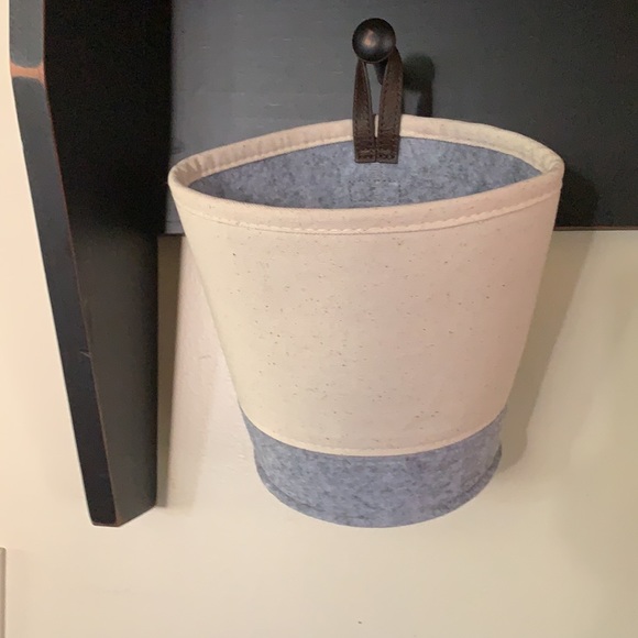 thirty-one Other - thirty one natural whisper grey felt hanging bin